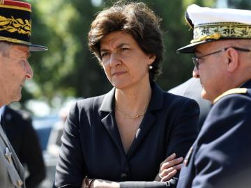 La ministra de Defensa gala, Sylvie Goulard La ministra de Defensa gala, Sylvie Goulard