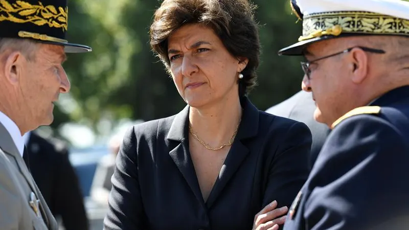 La ministra de Defensa gala, Sylvie Goulard La ministra de Defensa gala, Sylvie Goulard