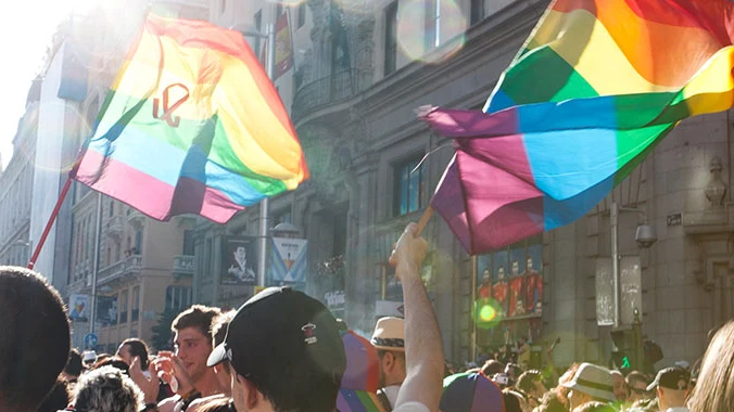 Manifestación LGTBI en Madrid