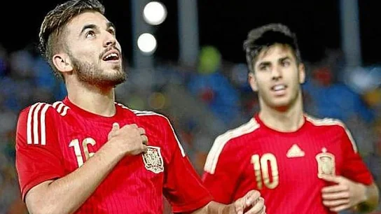 El centrocampista de la Rojita, Dani Ceballos. El centrocampista de la Rojita, Dani Ceballos.