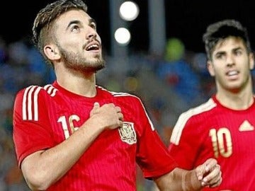 El centrocampista de la Rojita, Dani Ceballos. El centrocampista de la Rojita, Dani Ceballos.