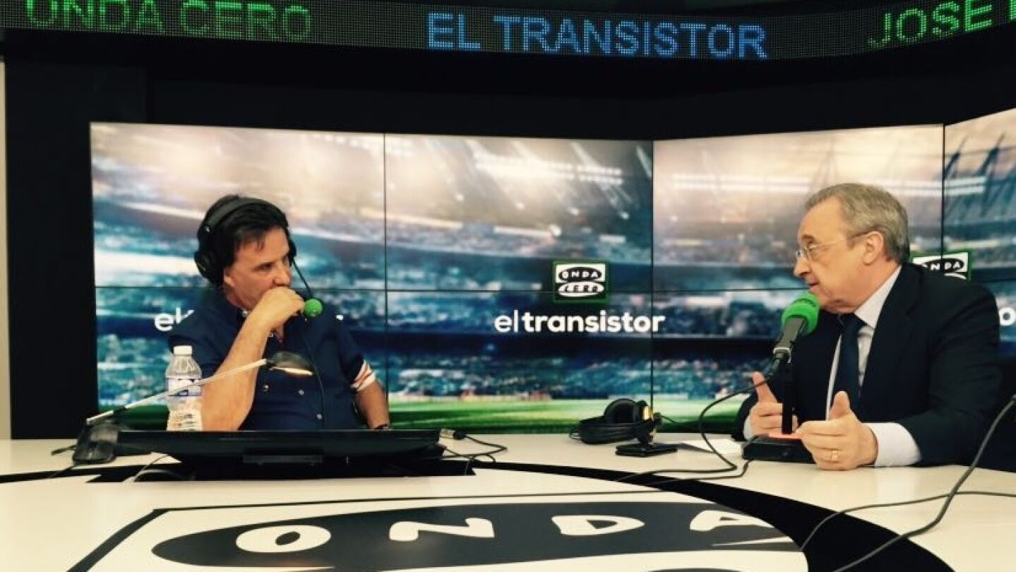 Florentino P&eacute;rez, en El Transistor de Onda Cero