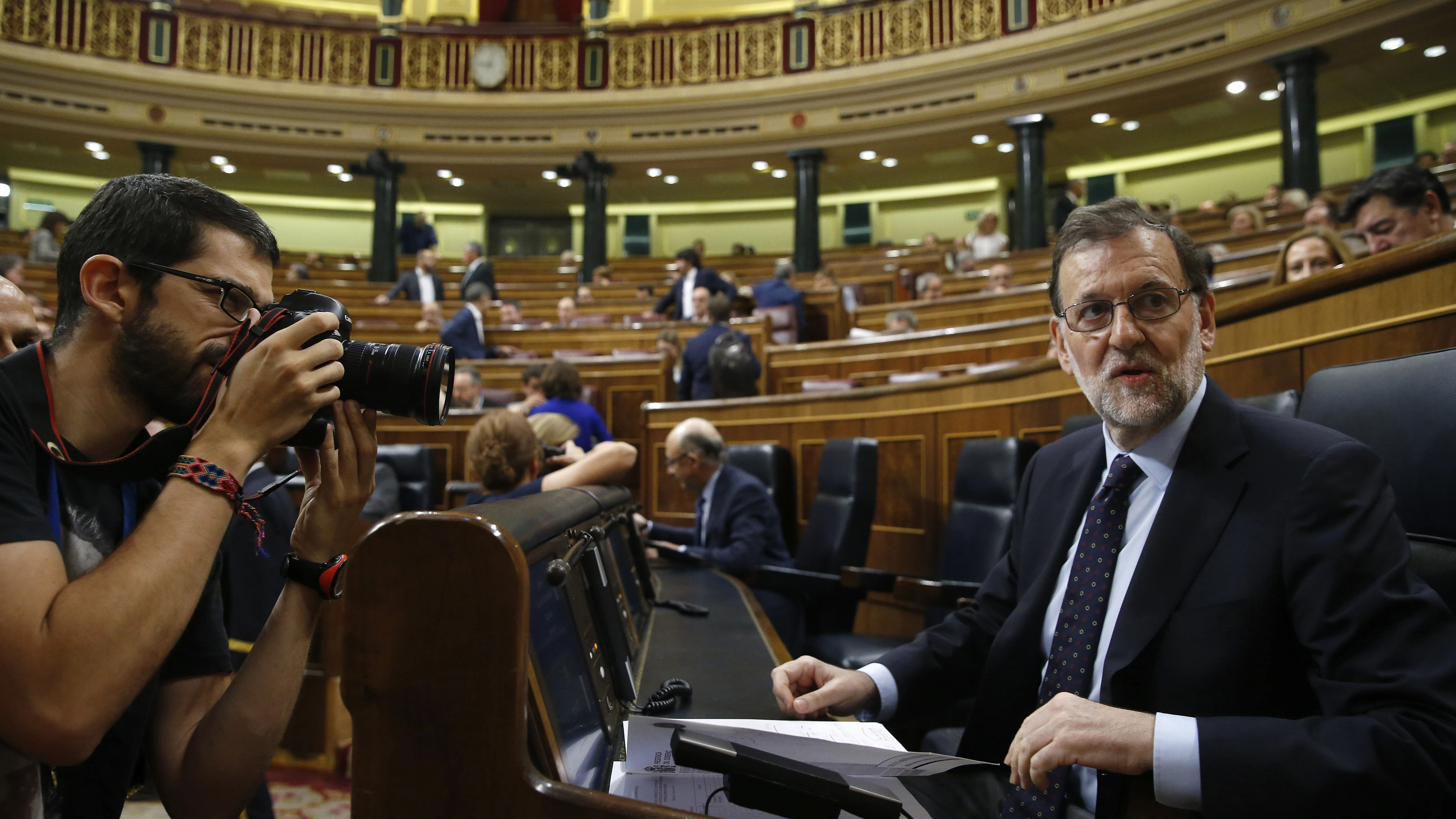 Mariano Rajoy en el Congreso de los Diputados