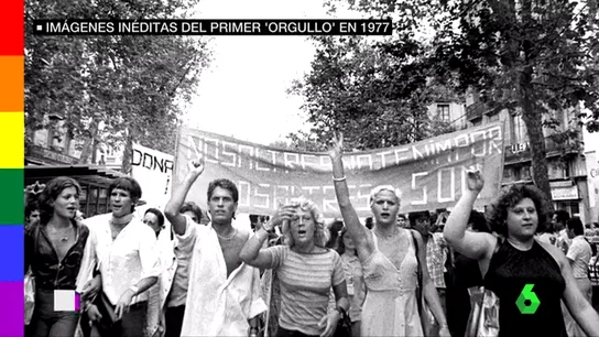 Primera manifestación del Orgullo LGTBI en España, en 1977 Primera manifestación del Orgullo LGTBI en España, en 1977