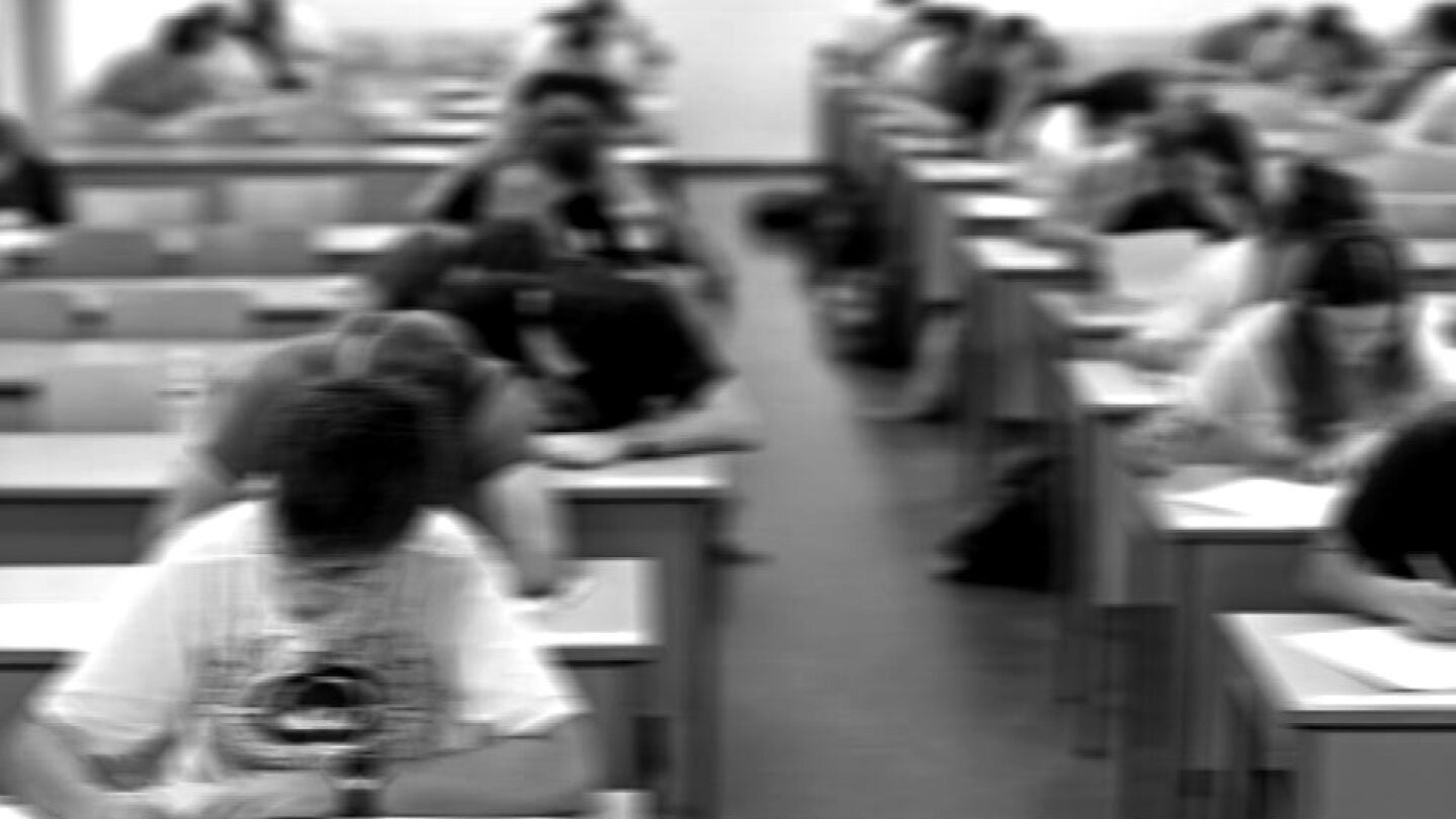 Una clase de universidad