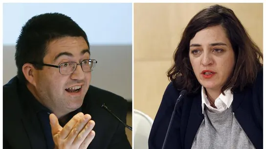 Los ediles de Ahora Madrid, Carlos Sánchez Mato y Celia Mayer Los ediles de Ahora Madrid, Carlos Sánchez Mato y Celia Mayer
