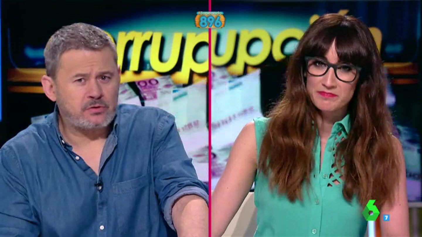 Miki Nadal y Ana Morgade en Zapeando
