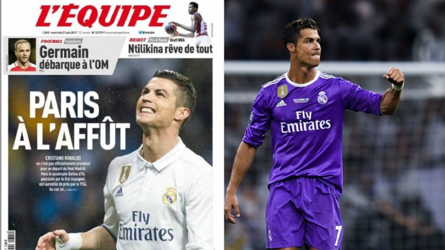 Cristiano Ronaldo, objetivo del PSG