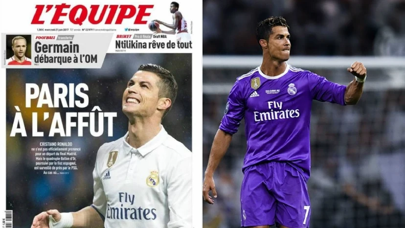Cristiano Ronaldo, objetivo del PSG Cristiano Ronaldo, objetivo del PSG