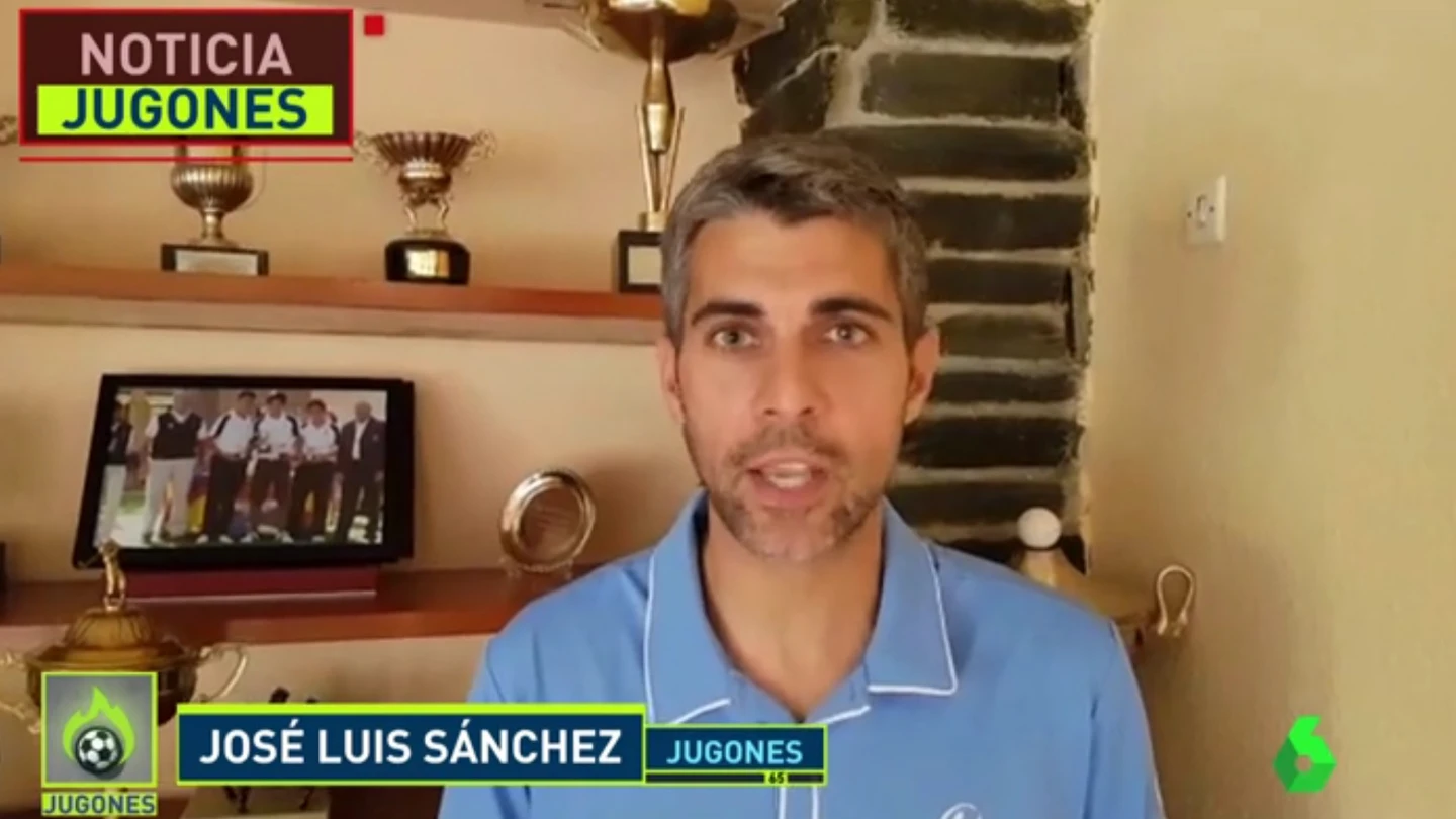 José Luis Sánchez, periodista de Jugones José Luis Sánchez, periodista de Jugones