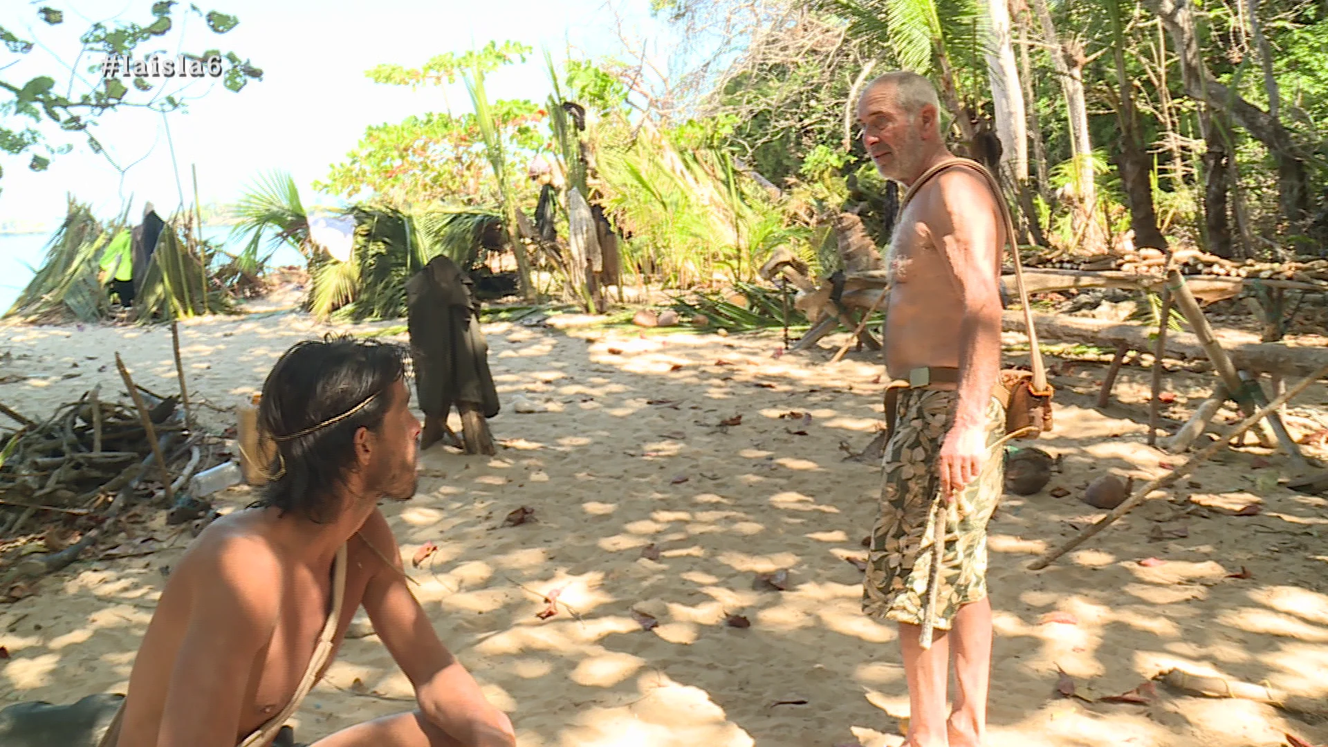 Fernando y Rafael en La Isla