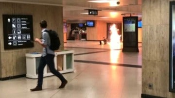 Así fue la explosión en la Estación Central que pudo provocar una nueva tragedia en Bruselas