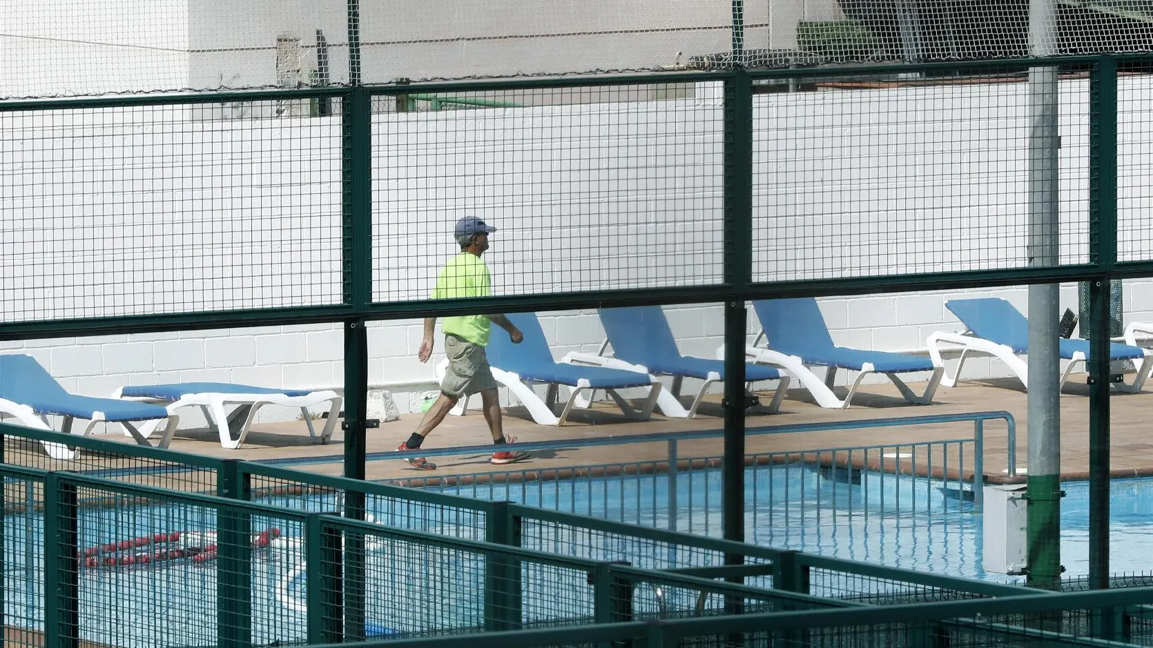 Imagen de archivo de una piscina