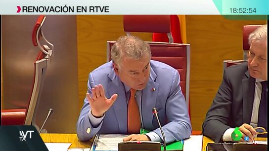 El presidente RTVE, Jos&eacute; Antonio S&aacute;nchez