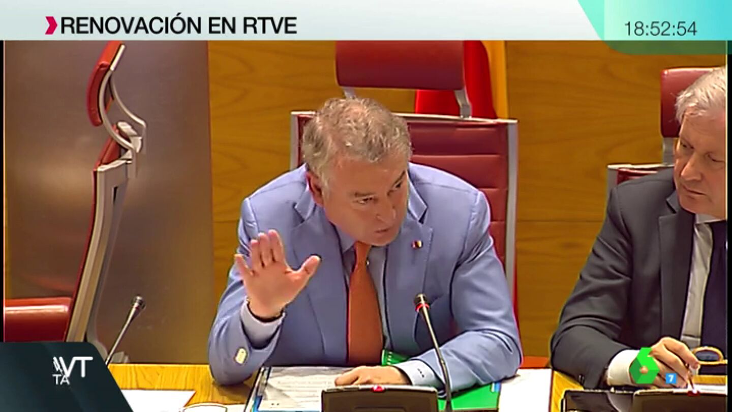 El presidente RTVE, Jos&eacute; Antonio S&aacute;nchez