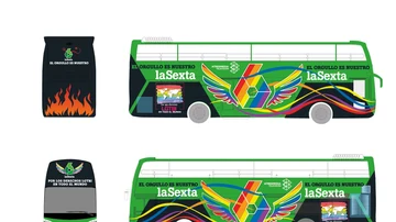 El autobús de laSexta en el World Pride Madrid 2017