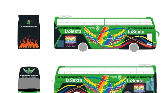 El autobús de laSexta en el World Pride Madrid 2017 El autobús de laSexta en el World Pride Madrid 2017