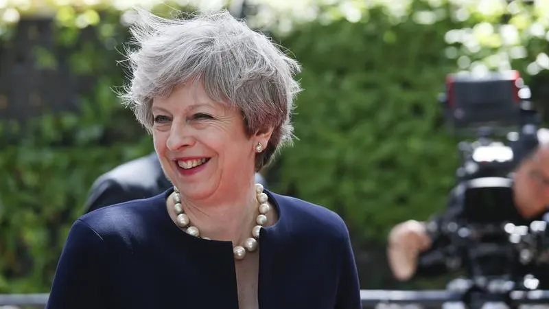 La primera ministra de Reino Unido, Theresa May