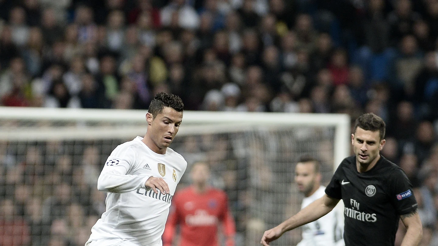 Cristiano Ronaldo, durante un partido contra el PSG Cristiano Ronaldo, durante un partido contra el PSG
