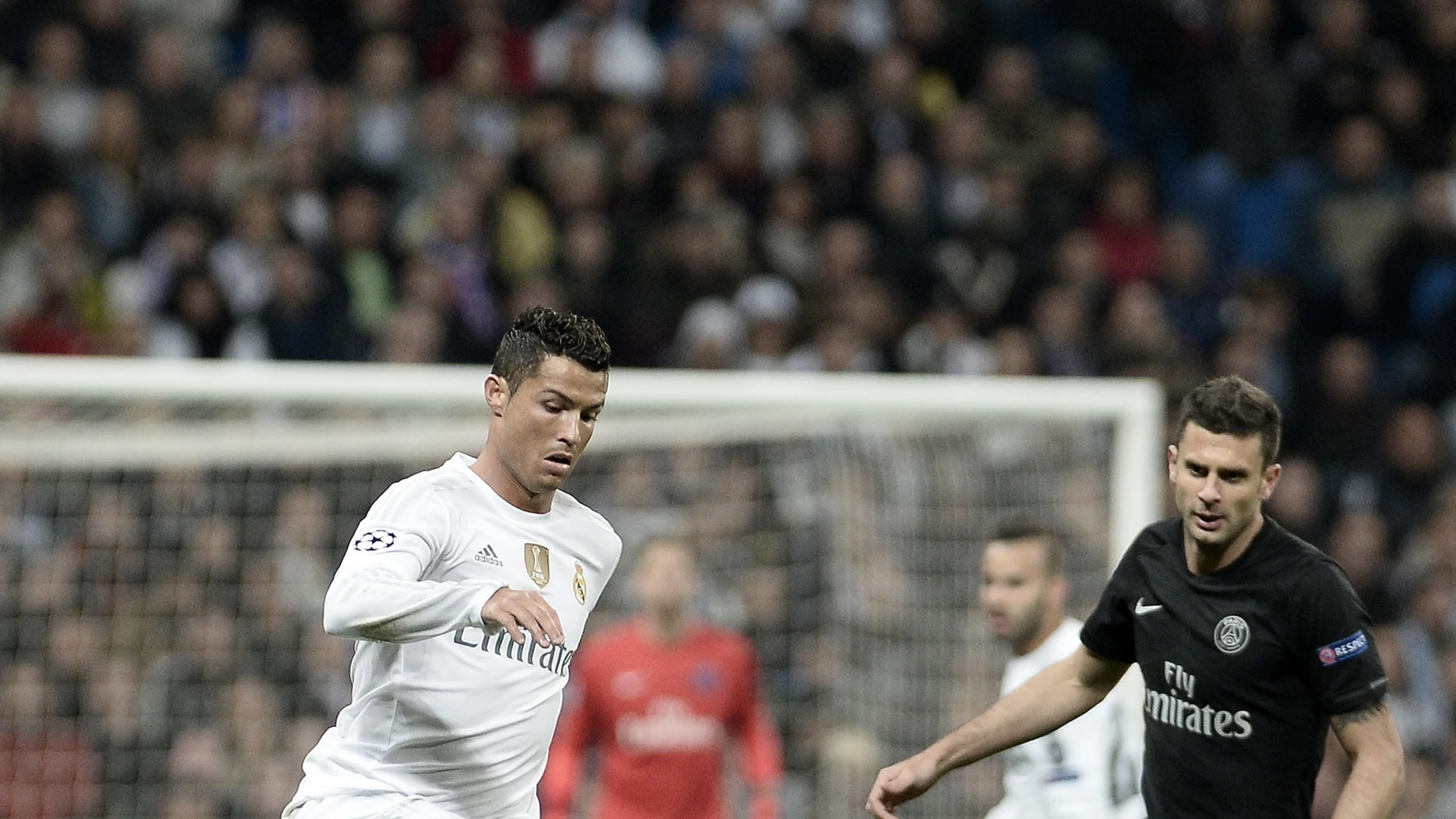 Cristiano Ronaldo, durante un partido contra el PSG