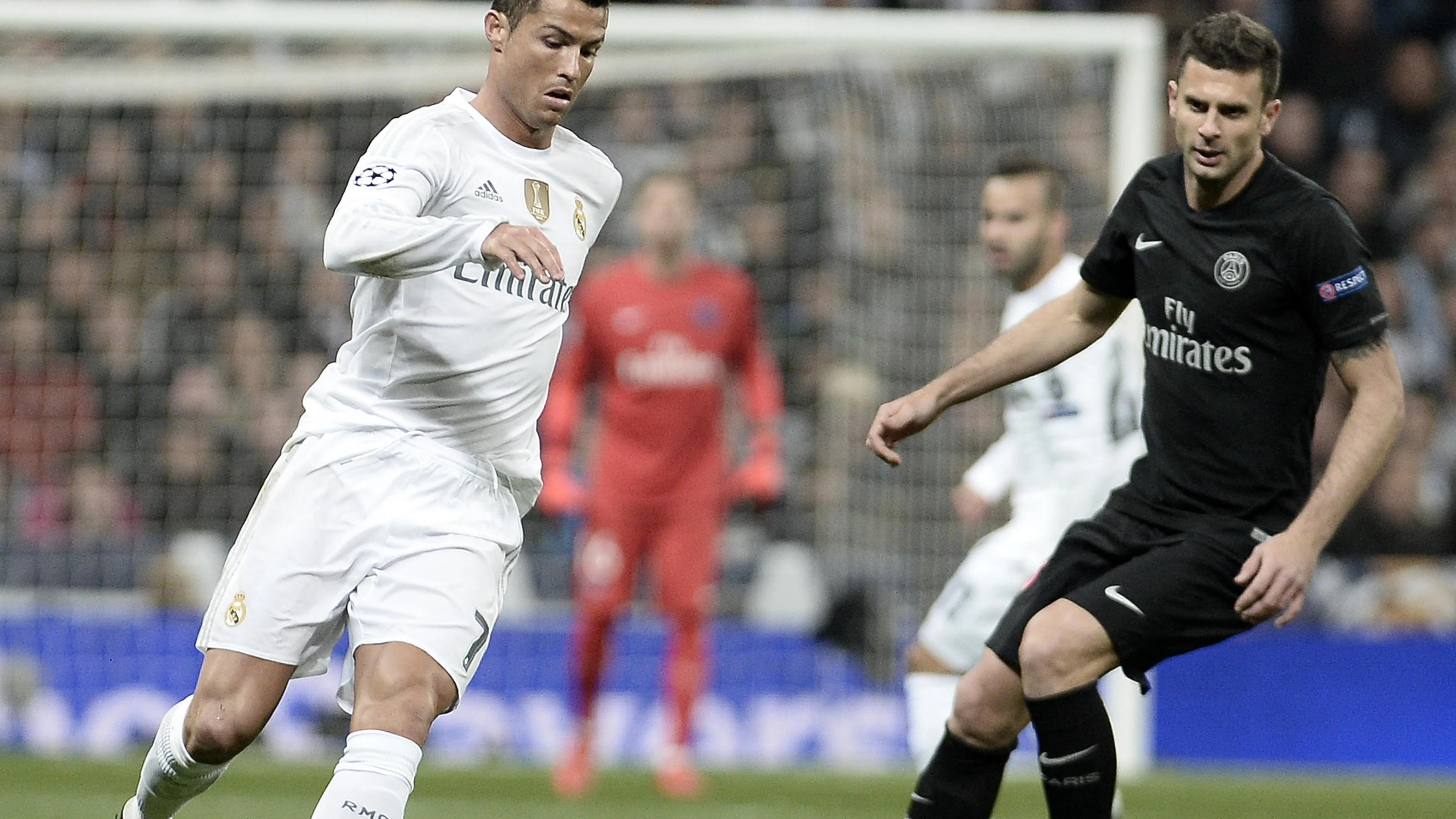 Cristiano Ronaldo, durante un partido contra el PSG