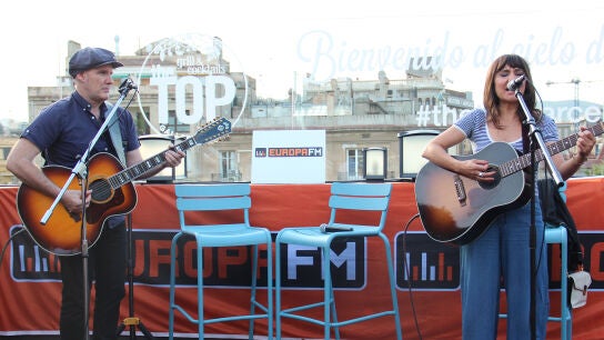 Amaral, en su actuaci&oacute;n el D&iacute;a de la M&uacute;sica