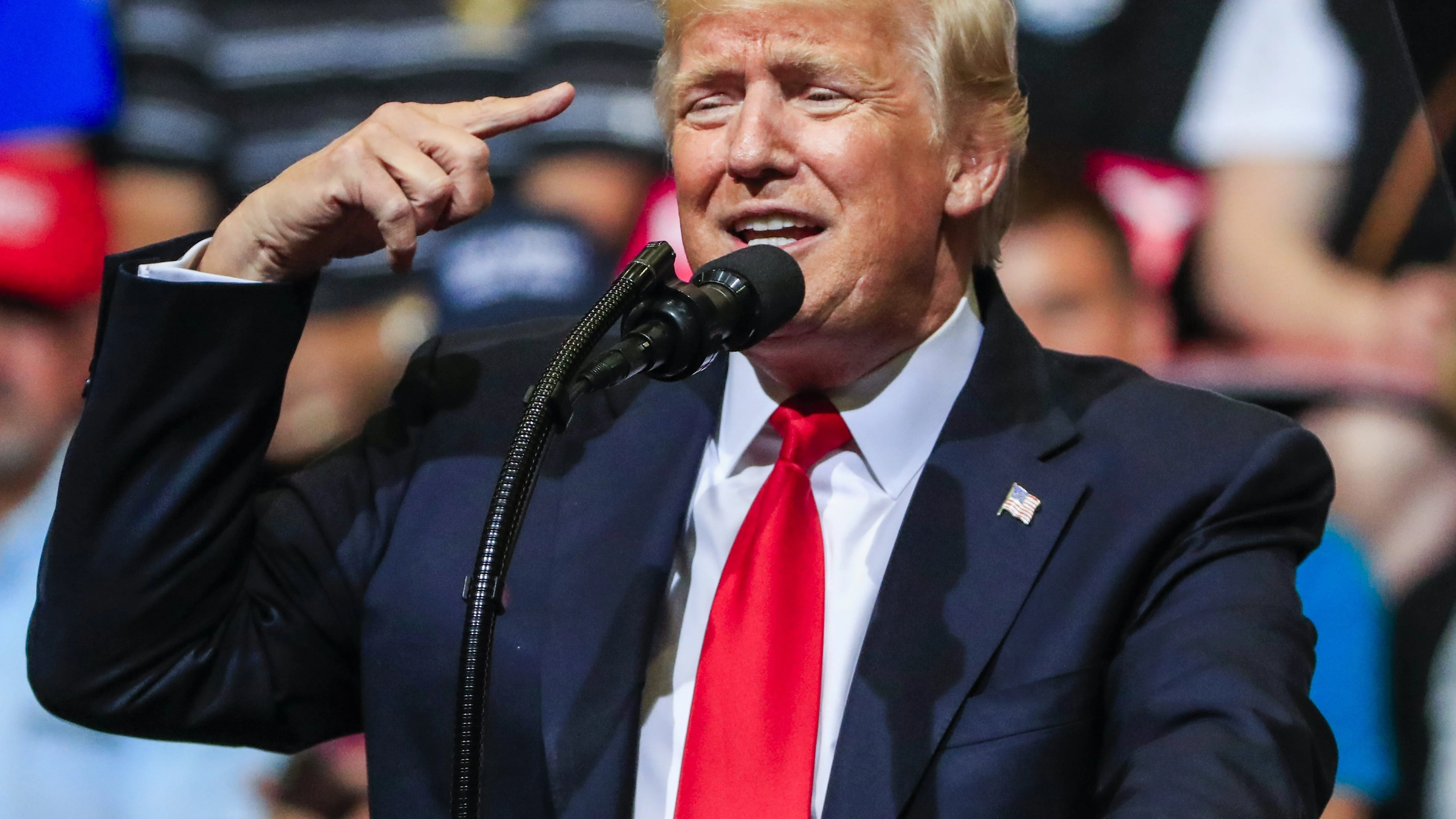 Donald Trump, presidente de los Estados Unidos