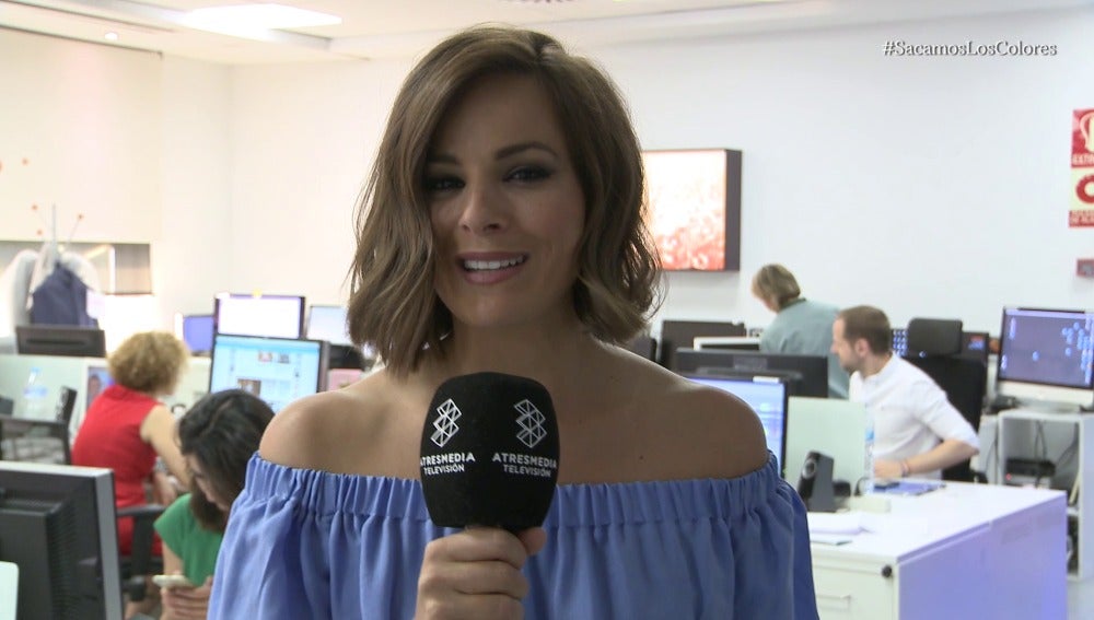 Mercedes Martín, presentadora de El Tiempo de Antena 3