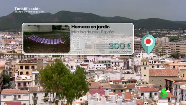 Sofás por 330 euros al mes, hamacas de jardín por 300 euros, furgonetas por 1.800 euros... el negocio del alquiler en Ibiza