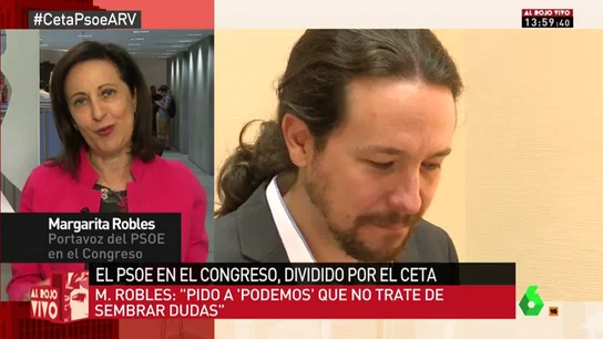 Margarita Robles, portavoz del PSOE en el Congreso Margarita Robles, portavoz del PSOE en el Congreso