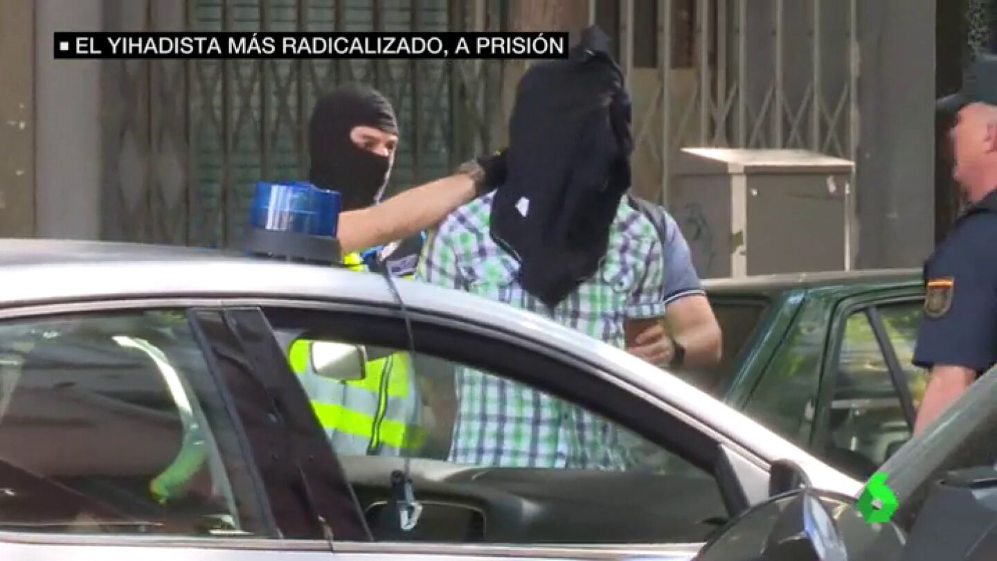 Prisi&oacute;n para uno de los detenidos en la operacion contra el yihadismo en Madrid