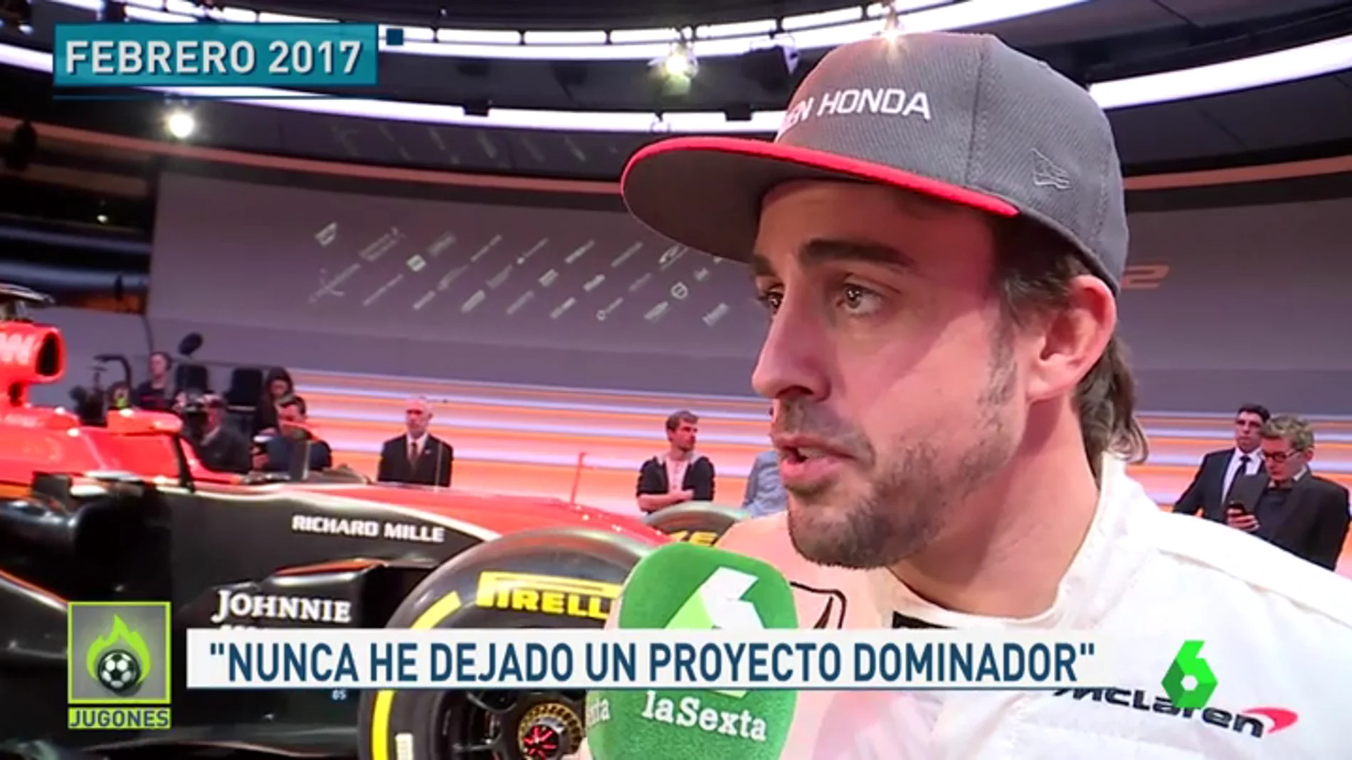 Fernando Alonso: "El año que viene voy a ganar; donde corra, voy a ganar"