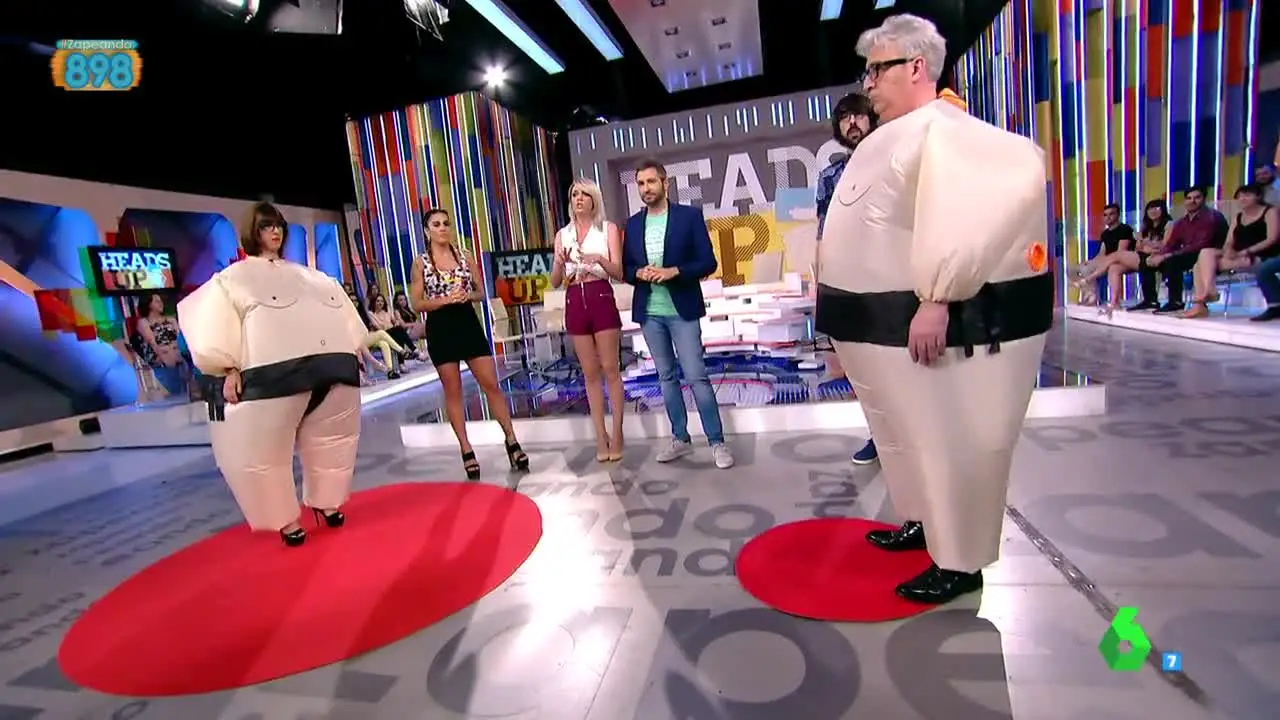 Los zapeadores, en el Juego de la SemAnna Los zapeadores, en el Juego de la SemAnna