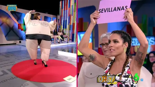 Llum Barrera se pone muy ‘flamenca’  Llum Barrera se pone muy ‘flamenca’