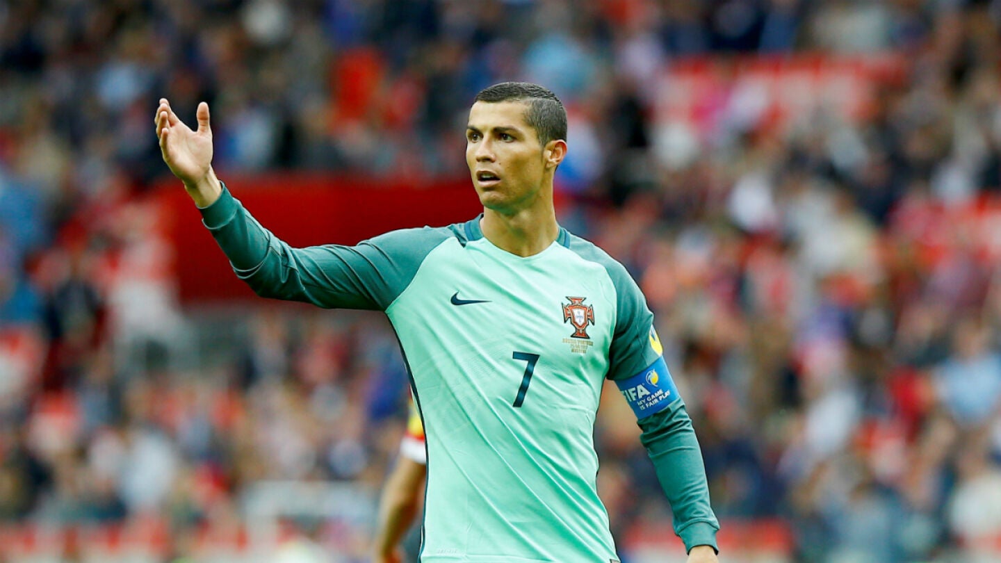Cristiano, con Portugal