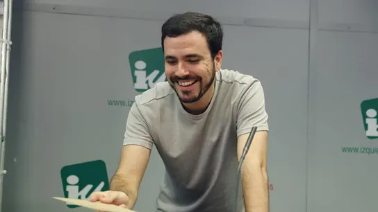 El líder de Izquierda Unida, Alberto Garzón El líder de Izquierda Unida, Alberto Garzón