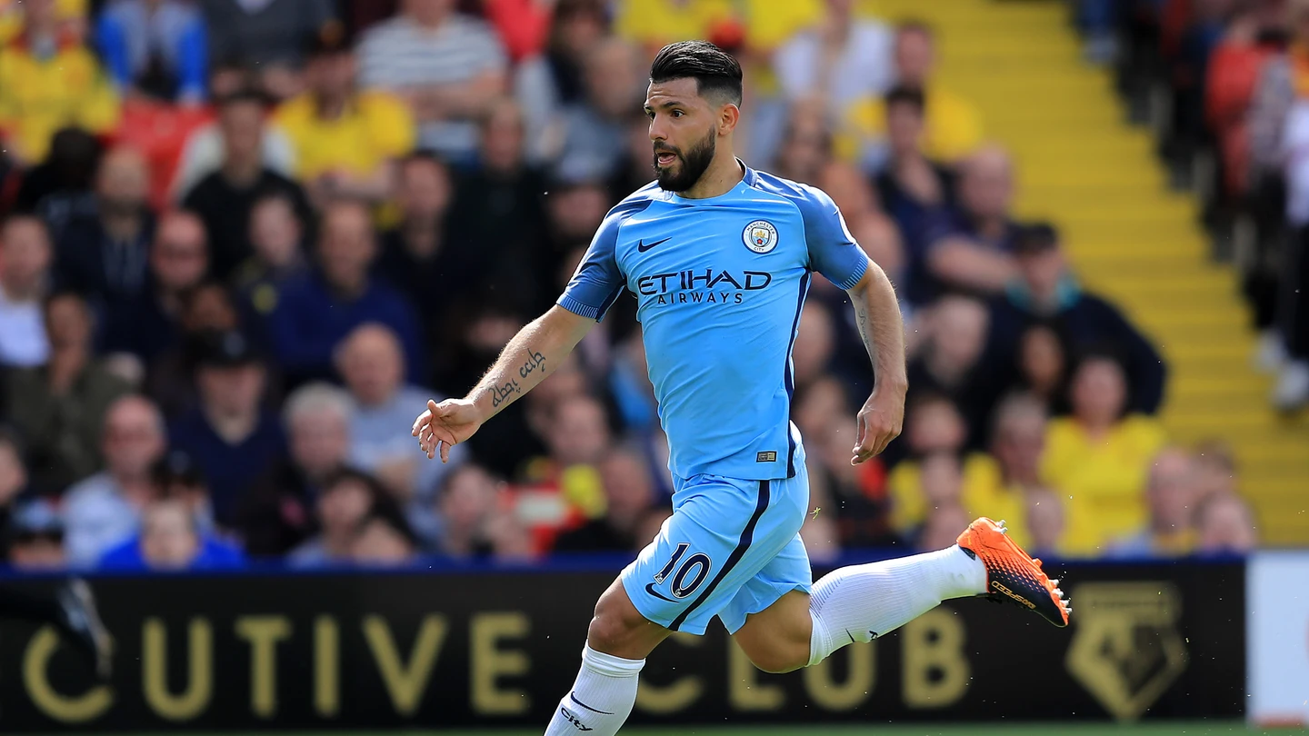 Kun Agüero, en un partido del Manchester City Kun Agüero, en un partido del Manchester City
