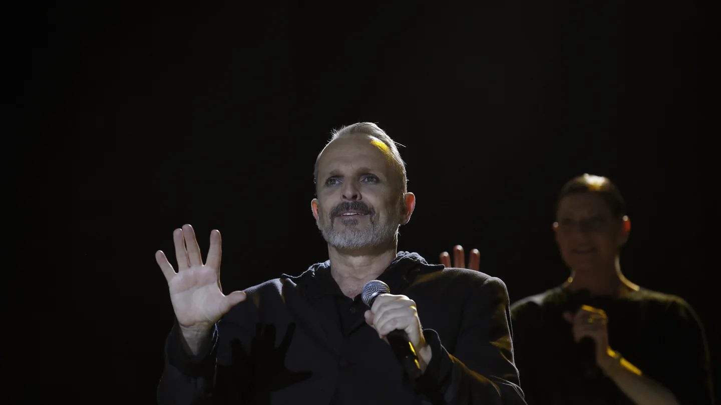 El cantante Miguel Bosé en una imagen de archivo El cantante Miguel Bosé en una imagen de archivo