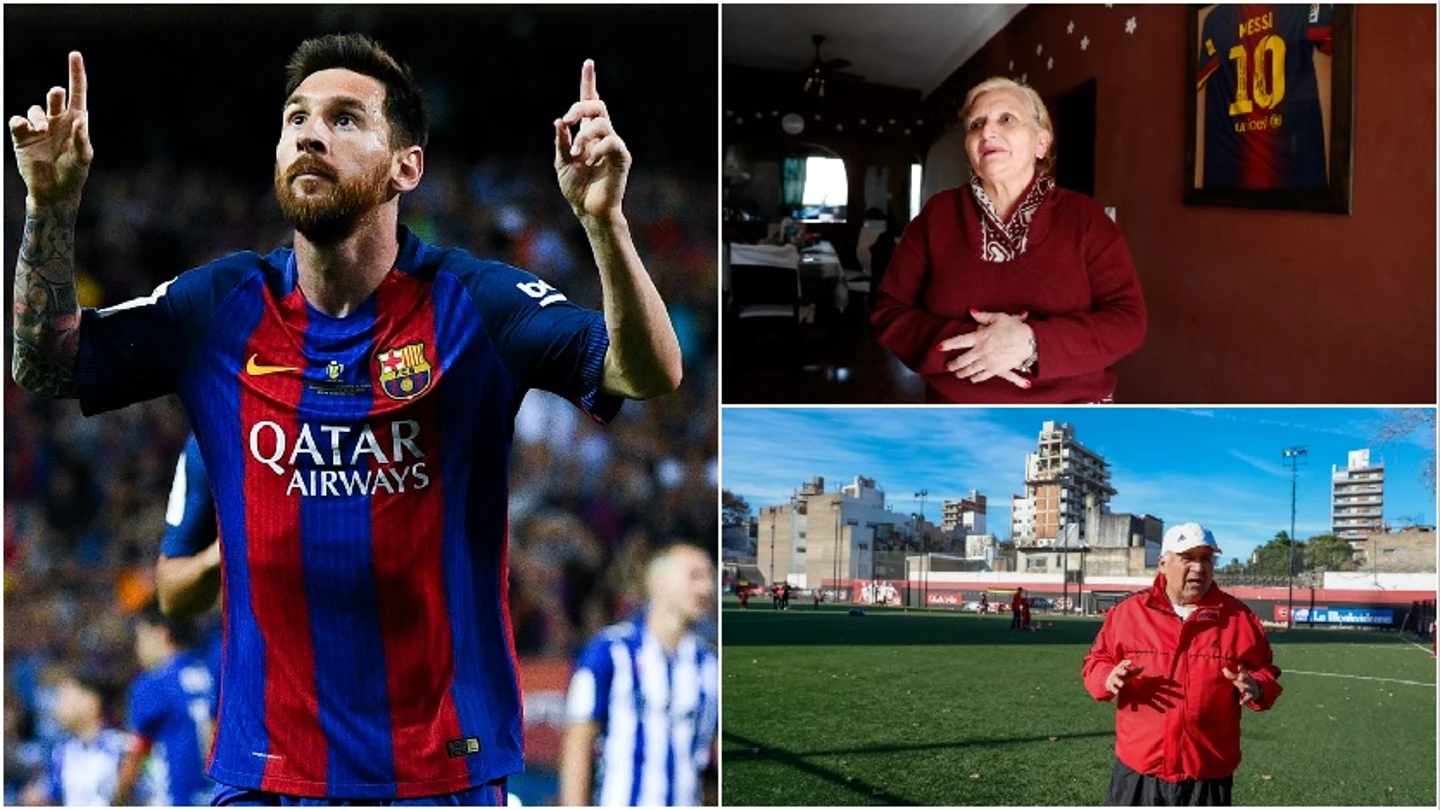 Los vecinos de Messi en Rosario recuerdan sus comienzos Los vecinos de Messi en Rosario recuerdan sus comienzos