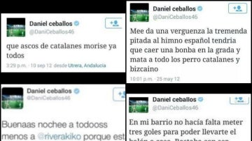 Los polémicos tuits de Dani Ceballos