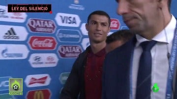 Cristiano Ronaldo mantiene la ley del silencio: con esta cara abandonó la Confederaciones