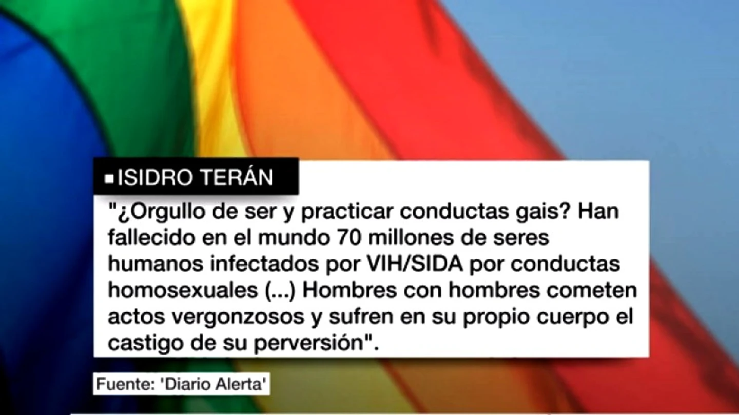 Polémica carta homófoba Polémica carta homófoba