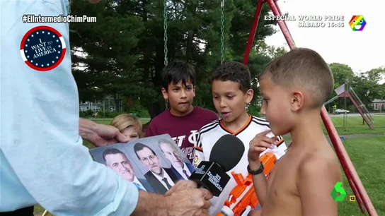 Guillermo Fesser pregunta a los niños americanos Guillermo Fesser pregunta a los niños americanos