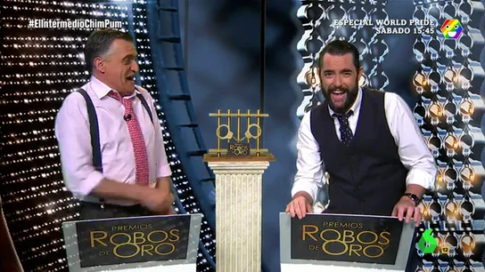 El Gran Wyoming y Dani Mateo premiosEl Gran Wyoming y Dani Mateo