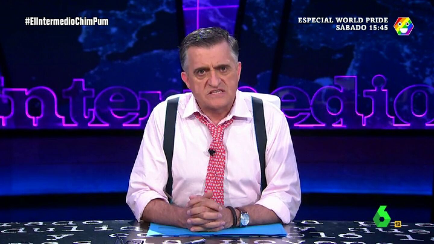 El Gran Wyoming en El Intermedio