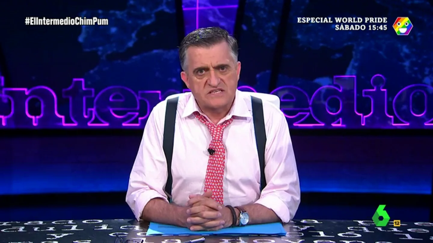 El Gran Wyoming en El Intermedio El Gran Wyoming en El Intermedio
