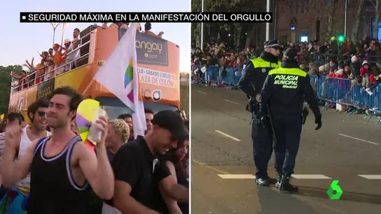 Fuertes medidas de seguridad en el World Pride Fuertes medidas de seguridad en el World Pride