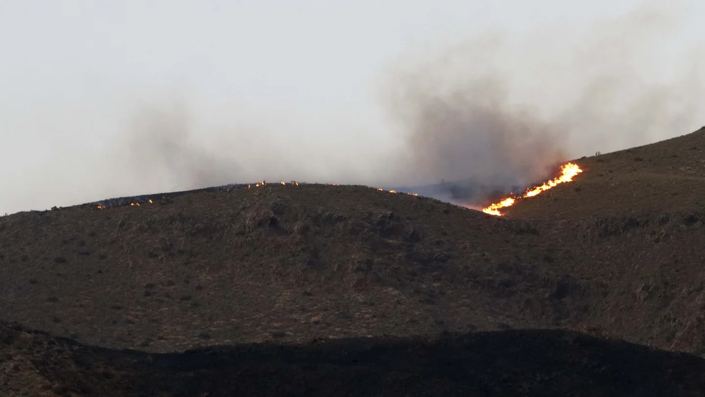 Incendio en Cabo de Gata Incendio en Cabo de Gata