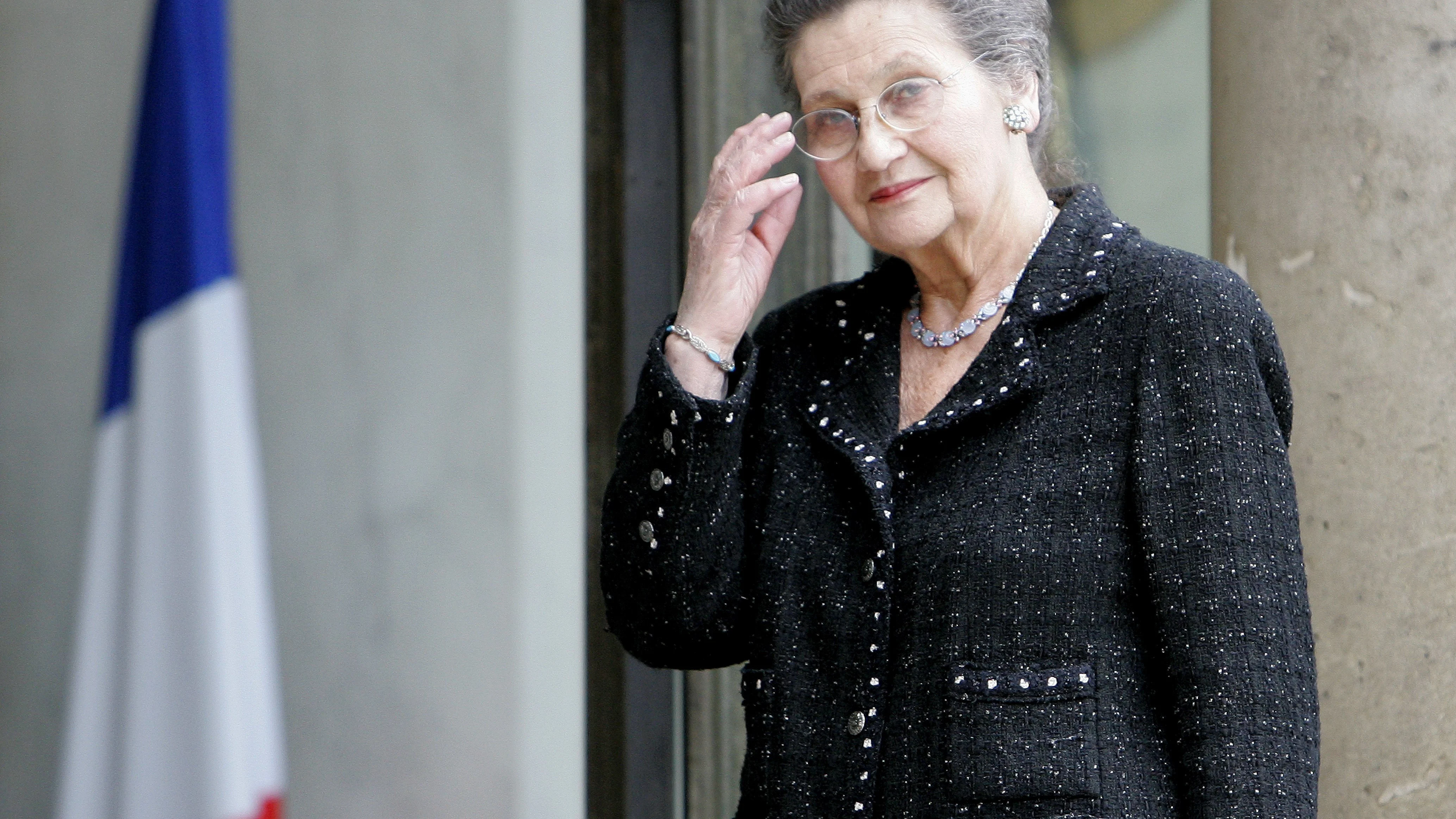 Simone Veil, la primera mujer que fue elegida presidenta del Parlamento Europeo 