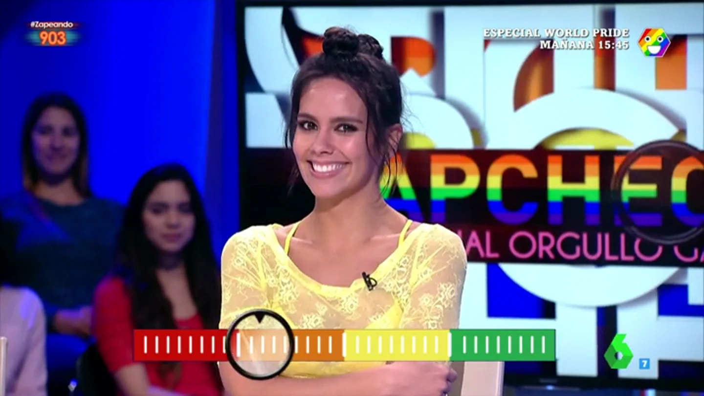 Cristina Pedroche en su 'Zapcheck' Cristina Pedroche en su 'Zapcheck'